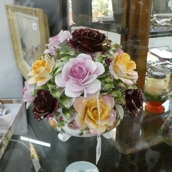 OCR R/A FLORAL POSY ORNAMENT