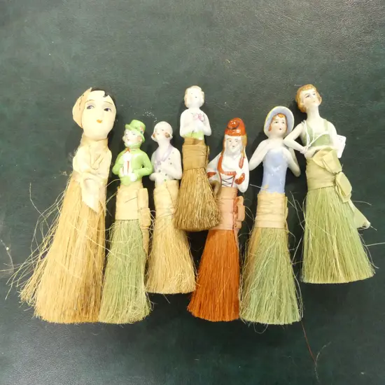 7 HALF DOLL BRUSHES H.235mm