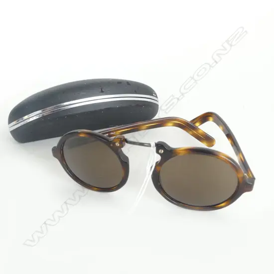 GIORGIO ARMANI  faux tortoiseshell ladies sunglasses in original case