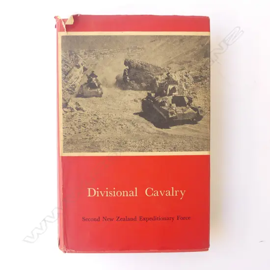 DIVISIONAL CAVALRY - SECOND NEW ZEALAND EXPEDITIONARY FORCE, R.S.A. PRESENTATION LIBRIS 'N.Z. EX PRISONERS OF WAR ASSOC'