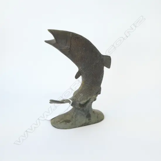BRONZE TROUT ORNAMENT H.210mm