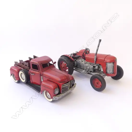  TIN TRACTOR + PICKUP TRUCK L.320mm