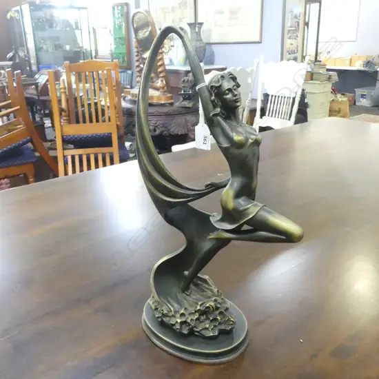 DECO STYLE RESIN FIGURINE H.480mm