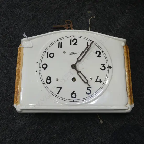 GERMAN CHINA KAISER BRAND RETRO WALL CLOCK H200 L290MM
