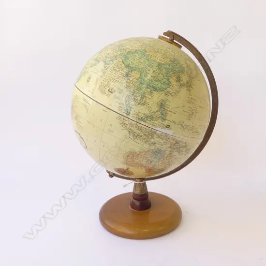 USA VINTAGE WORLD GLOBE DIA210MM