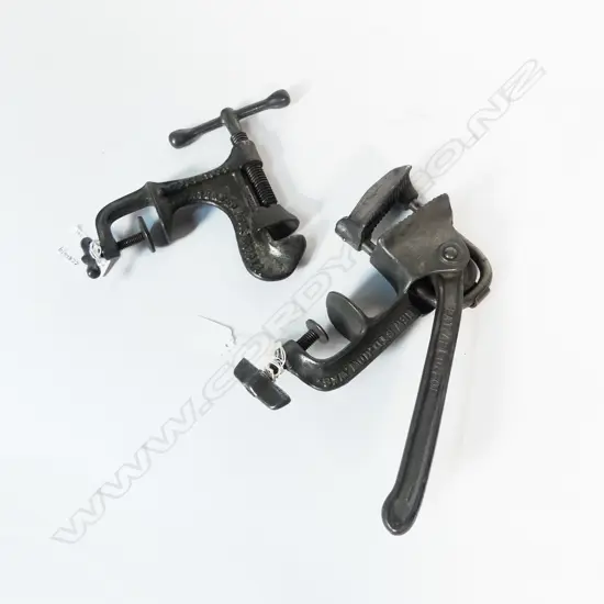 2203/1641 PERFECTION CAST IRON VINTAGE NUTCRACKER 7 USA PAT 1918 NUT CRACKER L270MM