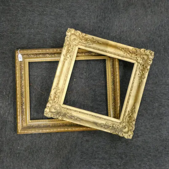 2 GILT FRAMES 440x545mm overall