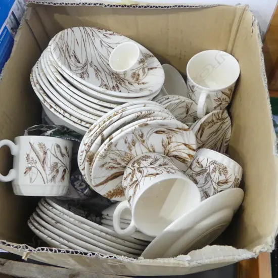 IRONSTONE DINNER SET