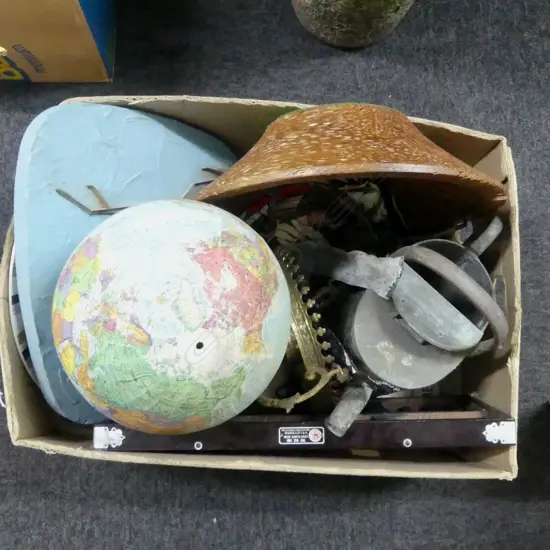 COLLECTION OF ASST. INCLUDING WORLD GLOBE, ABACUS, etc