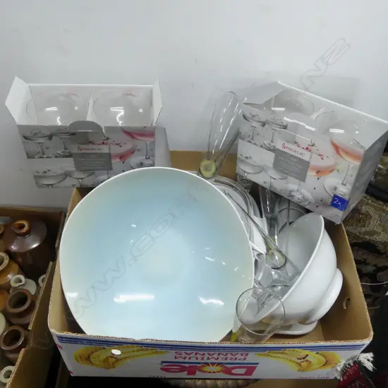 ASST. CERAMICS, DRINKING GLASSES