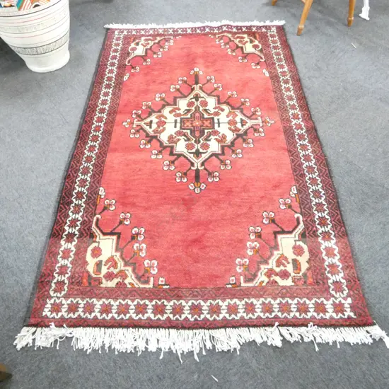 PERSIAN HAND KNOTTED FERDOS RUG 2050x1260mm