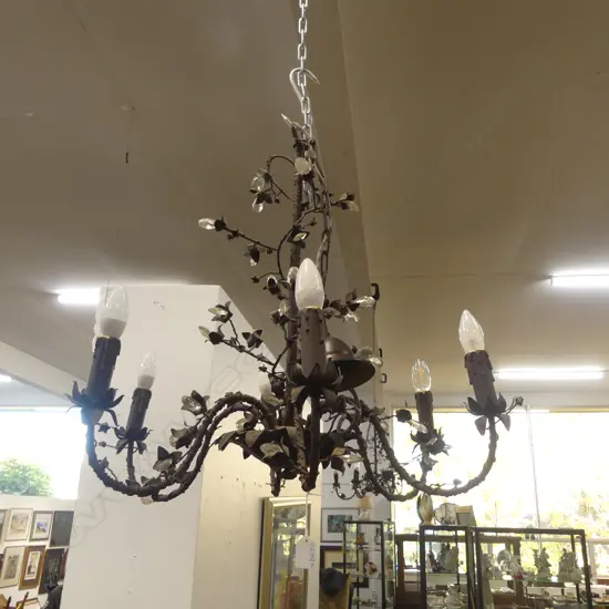 6 LIGHT CHANDELIER H.700mm