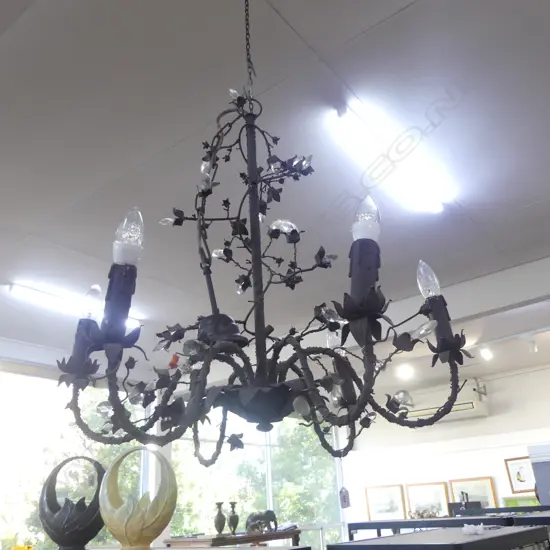  6 LIGHT CHANDELIER H.700mm