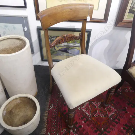 UPHOLSTERED WILLIAM IV CHAIR 