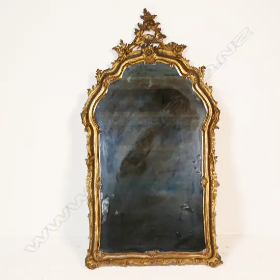 20thC FRENCH GILT MIRROR H.1230mm