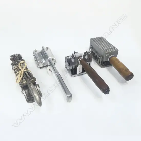 (2000/ 1940/1017/1017) FOUR VINTAGE TENDERIZERS, LARGEST L.290mm