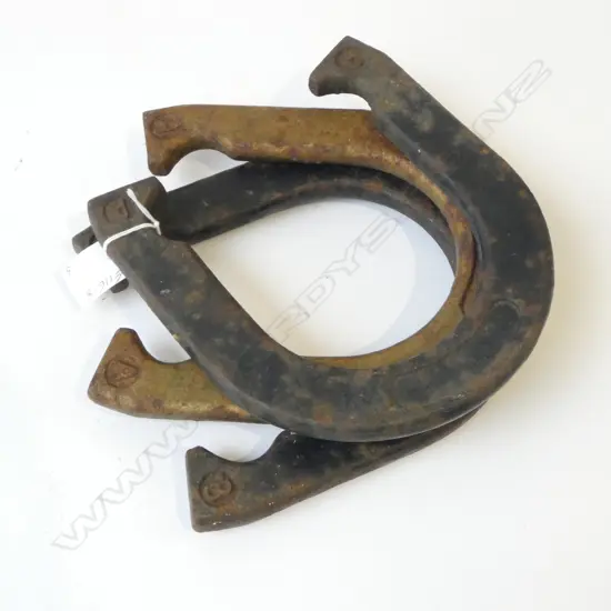 THREE DRYSDALE HORSE SHOES