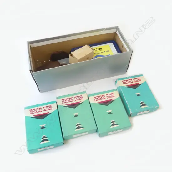 ASST MICROSCOPIC SLIDES & ACCESSORIES 