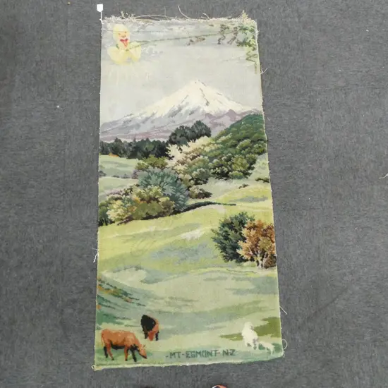 FELTEX MT EGMONT RUG (some faults) 1370x670mm