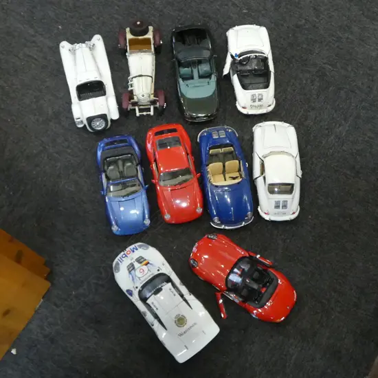 10 ASST. LOOSE MODEL CARS 