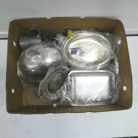 ASST. SILVER PLATE & PEWTER