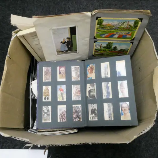 ASST. POSTCARDS, ALBUMS, CIG. CARDS etc