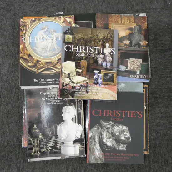 20 CATALOGUES FROM CHRISTIE'S & SOTHEBY'S etc