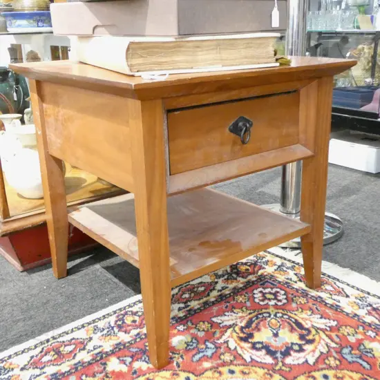 SIDE TABLE WITH SINGLE DRAWER560x590x570mm