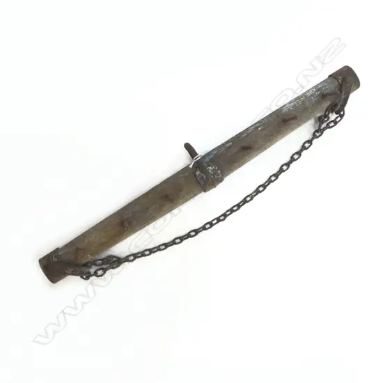 OLD WOOD & STEEL YOKE converted to a hat rack