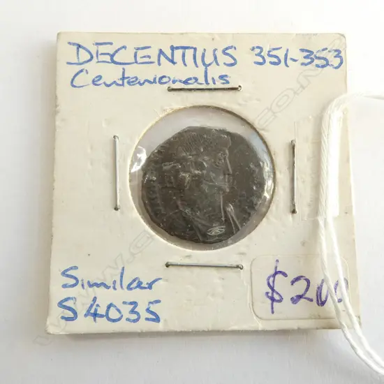 DECENTIUS CENTENIONALIS 351-353