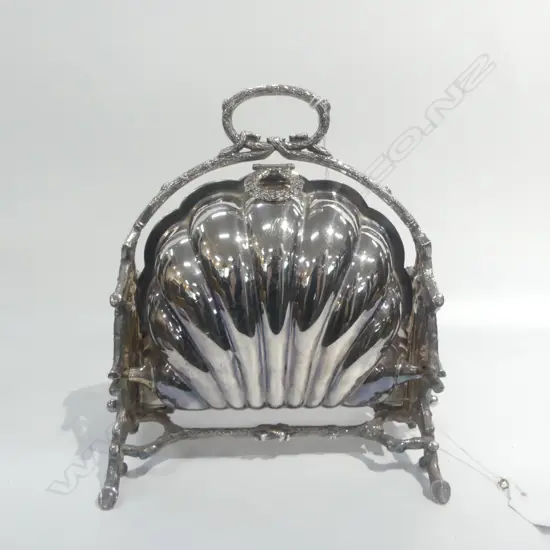 MUFFIN WARMER EPNS WALKER & HALL ENGLAND