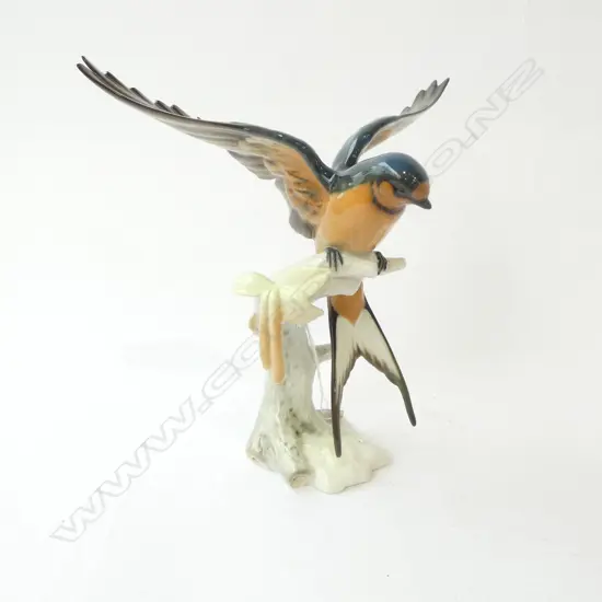 HUTCHENREUTHER BIRD FIGURE H.220mm