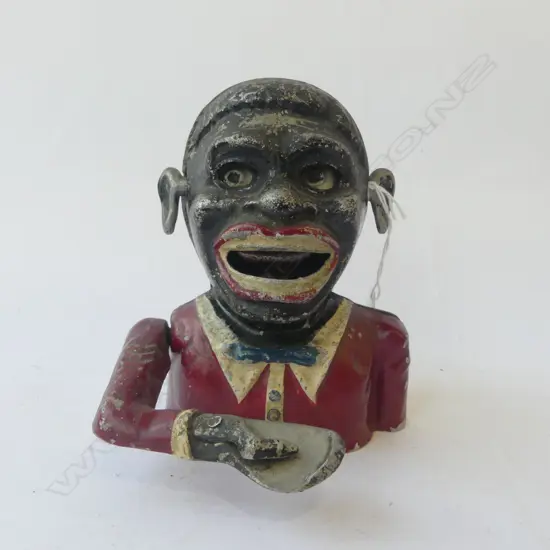 VINTAGE ALUMINIUM STARKIES MONEY BOX