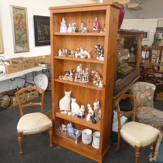 PINE 5 TIER BOOKSHELF 810x280x1920mm