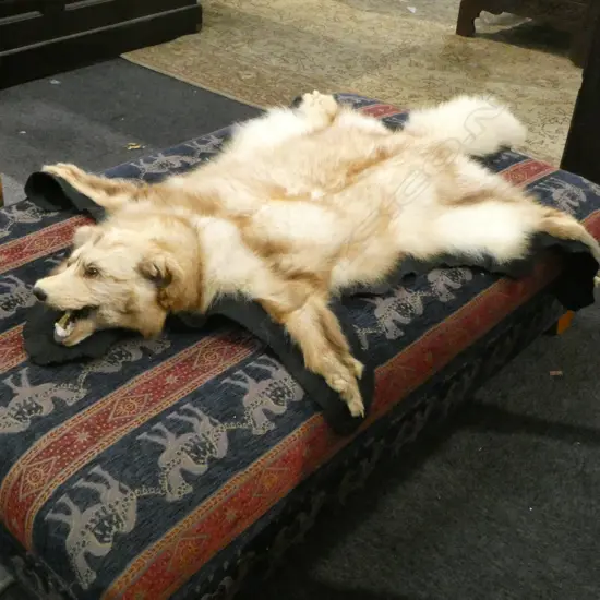 VINTAGE FOX FLOOR RUG, 110 x 750mm