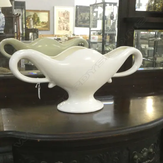 LARGE CONSTANCE SPRY FULHAM POTTERY VASE W.540mm