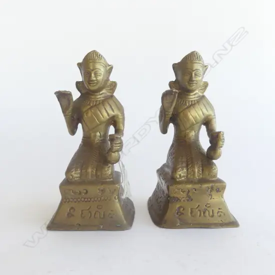 PR CAST BRASS NANG KWAK (GODDESS OF FORTUNE) ORNAMENTS H.110mm
