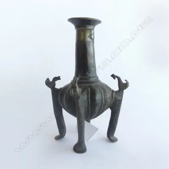 OLD HEAVY METAL KOHL POT H.170mm