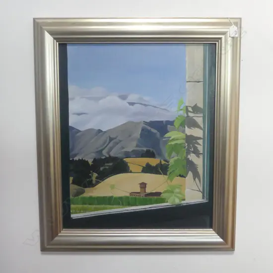 ADELE SOUSTER, MORNING MIST, OIL ON CANVAS, SIGNED & DATED '98, 600x490mm