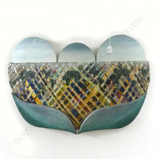 CATRINA SUTTER, ALL AROUND THE WORLD, FLAX & SILK, 500x800mm