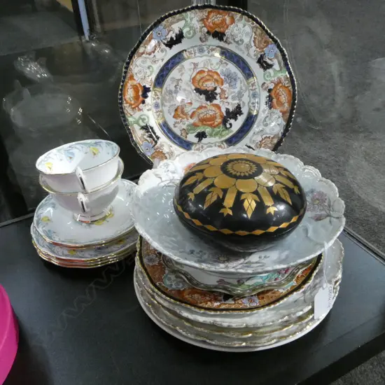 ASST. FANCY CHINA + LACQUER TRINKET BOX