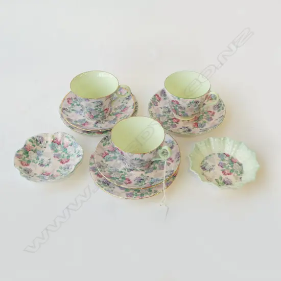 COLLECTION AOF CHINA CSPS C/S & 2 DISHES