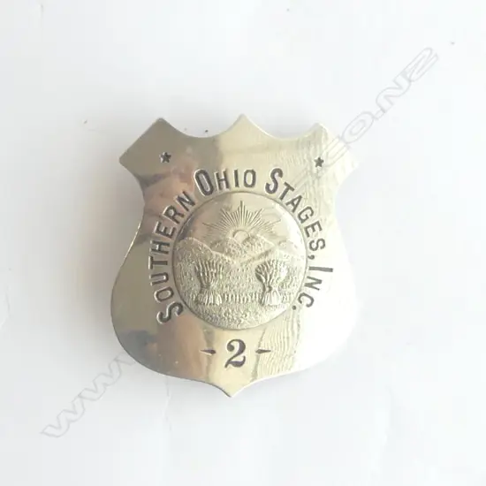 OHIO STAGE COACH BADGE 