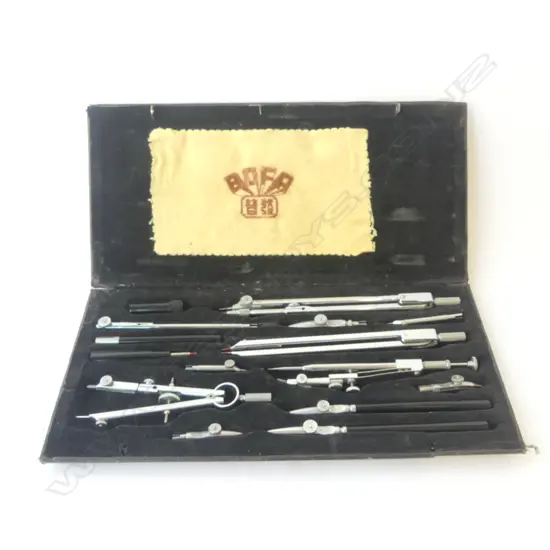 VINTAGE BOFA TECH DRAWING SET