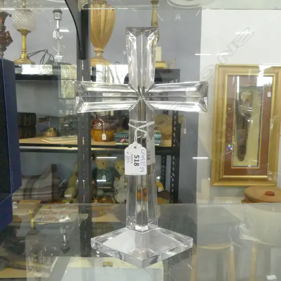 MARQUIS WATERFORD CRYSTAL CRUCIFIX H260MM