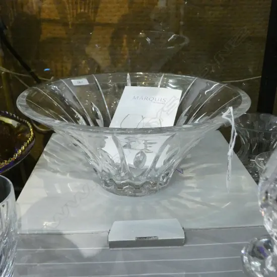MARQUIS WATERFORD CRYSTAL BOWL PLUS BOX