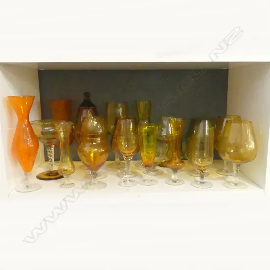 ASST. COLOURED GOLD GLASS