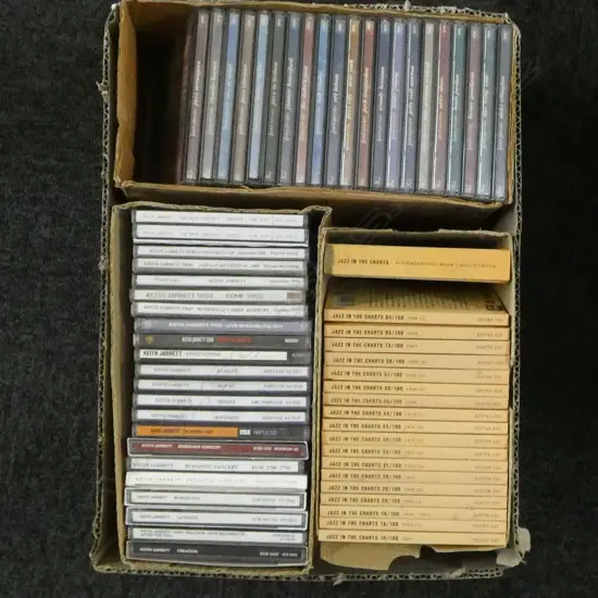 LARGE LOT ASST JAZZ CDS KEITH JARRET ETC 