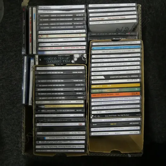 LOT ASST JAZZ CDS SONNY STITT ETC