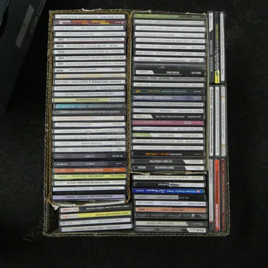 LOT ASST JAZZ CDS RALPH SUTTON ETC